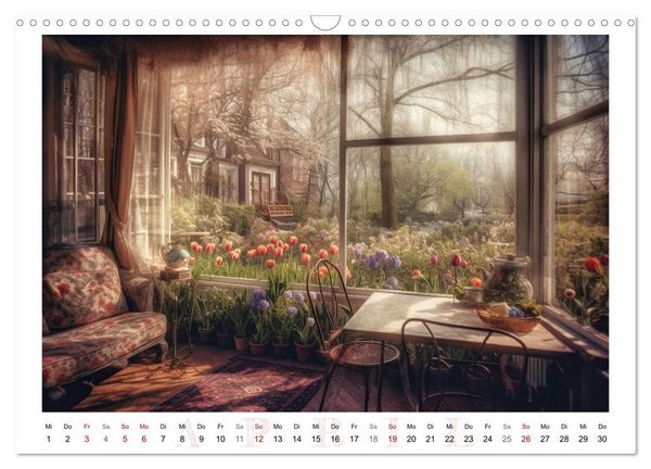 Produktbild: Fenstertr&auml;ume (Wandkalender 2026 DIN A3 quer), CALVENDO Monatskalender