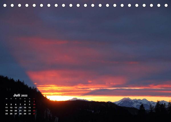 Produktbild: Bergdramen (Tischkalender 2022 DIN A5 quer)