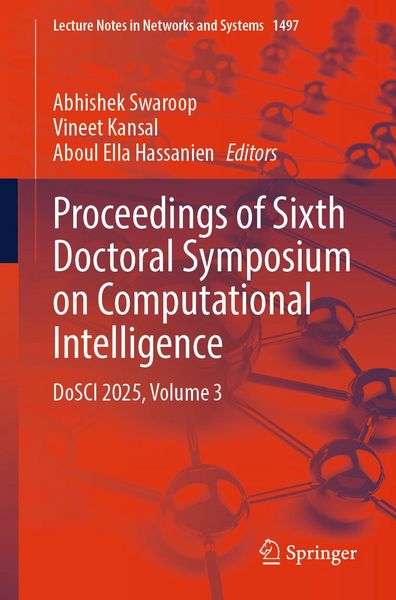 Produktbild: Proceedings of Sixth Doctoral Symposium on Computational Intelligence