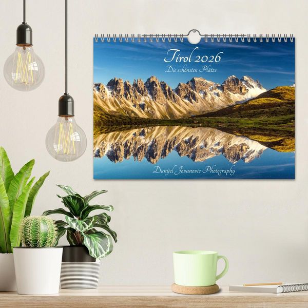 Produktbild: Tirol 2026 - die sch&ouml;nsten Pl&auml;tze (Wandkalender 2026 DIN A4 quer), CALVENDO Monatskalender