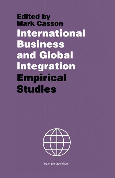 Produktbild: International Business and Global Integration