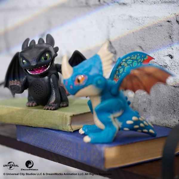 Produktbild: Drachenz&auml;hmen leicht gemacht - Interaktiver Mini-Drache Ohnezahn, Figur mit Soundeffekten&nbsp;