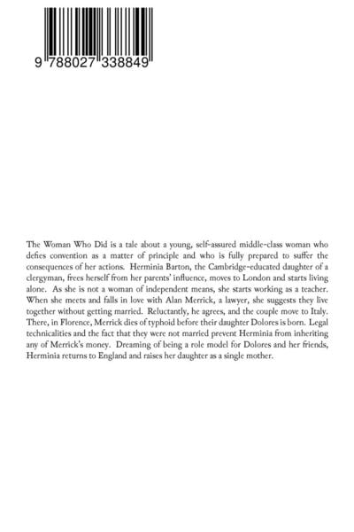 Produktbild: The Woman Who Did
