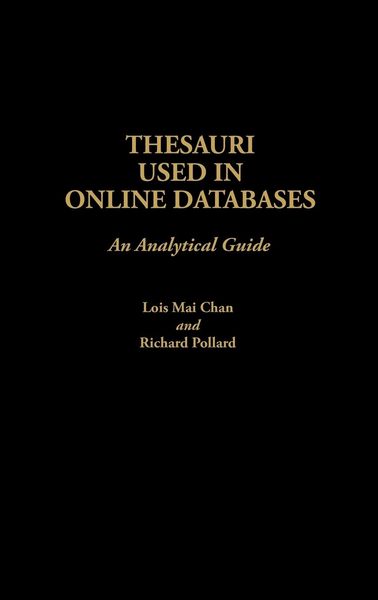 Produktbild: Thesauri Used in Online Databases