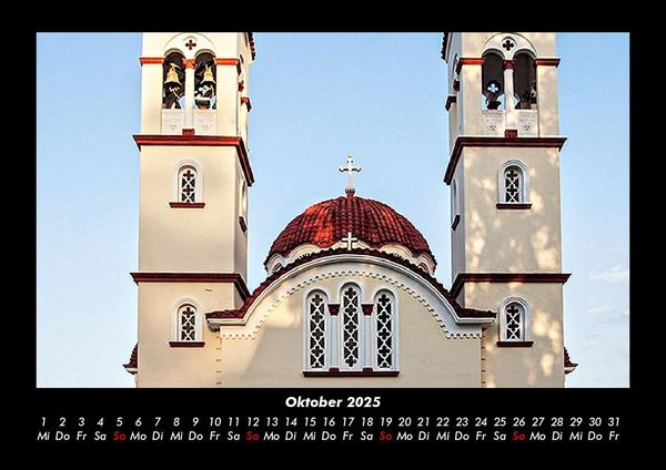 Produktbild: Religi&ouml;se Architektur 2025 Fotokalender DIN A3