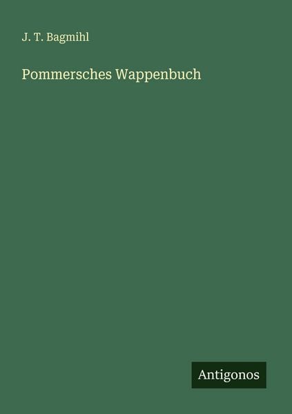 Produktbild: Pommersches Wappenbuch