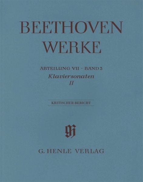Produktbild: Ludwig van Beethoven - Abt. 7, Bd. 3 | Klaviersonaten, Band II