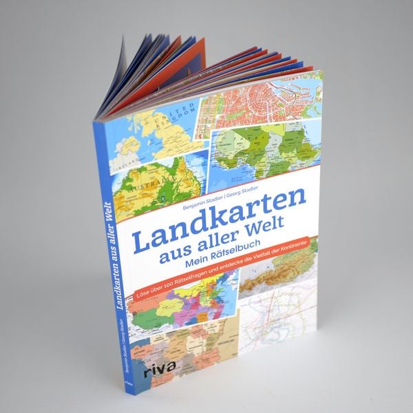Produktbild: Landkarten aus aller Welt &ndash; Mein R&auml;tselbuch