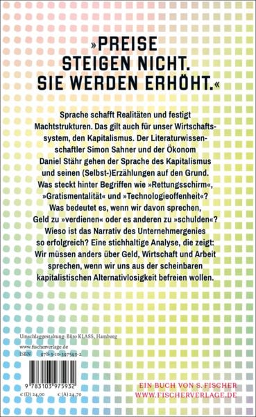 Produktbild: Die Sprache des Kapitalismus