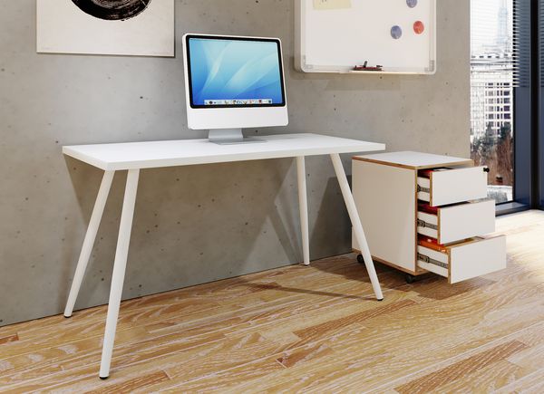 Produktbild: Schreibtisch B&uuml;rotisch Computertisch Salia 80x50