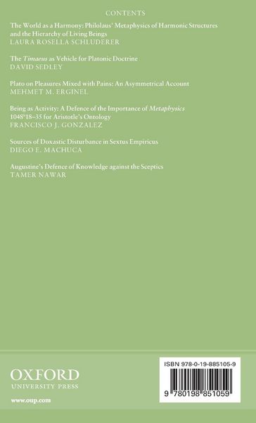 Produktbild: Oxford Studies in Ancient Philosophy, Volume 56