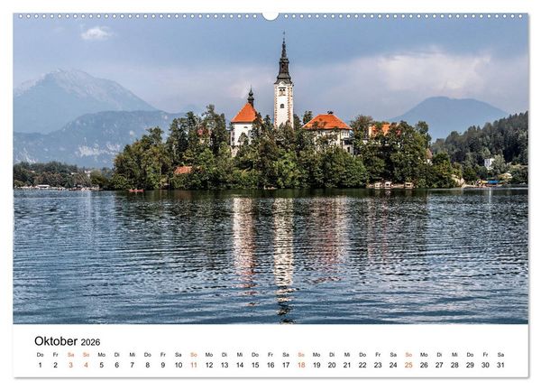 Produktbild: Oberkrain und Triglav-Nationalpark (Wandkalender 2026 DIN A2 quer), CALVENDO Monatskalender