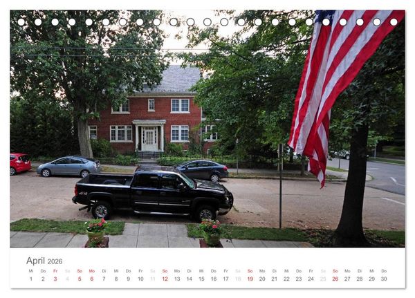 Produktbild: Washington im Auge des Fotografen (Tischkalender 2026 DIN A5 quer), CALVENDO Monatskalender