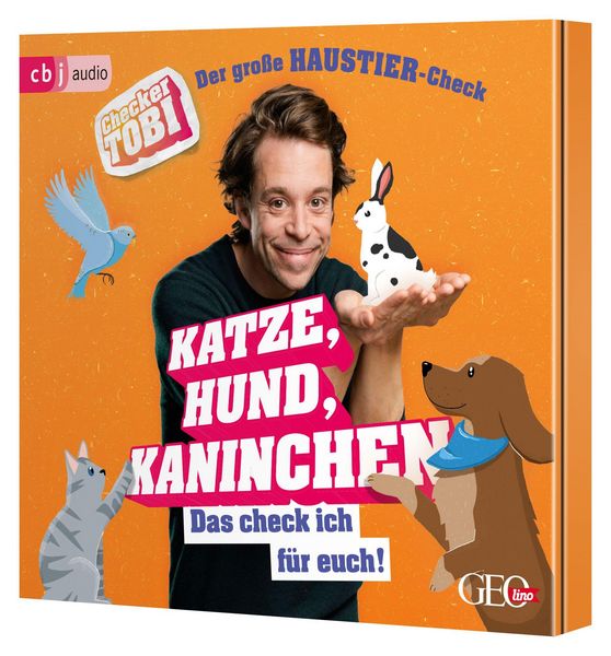 Produktbild: Checker Tobi - Der gro&szlig;e Haustier-Check: Katze, Hund, Kaninchen &ndash; Das check ich f&uuml;r euch!