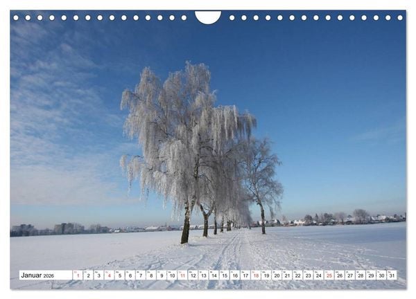 Produktbild: BURGDORFER ANSICHTEN (Wandkalender 2026 DIN A4 quer), CALVENDO Monatskalender