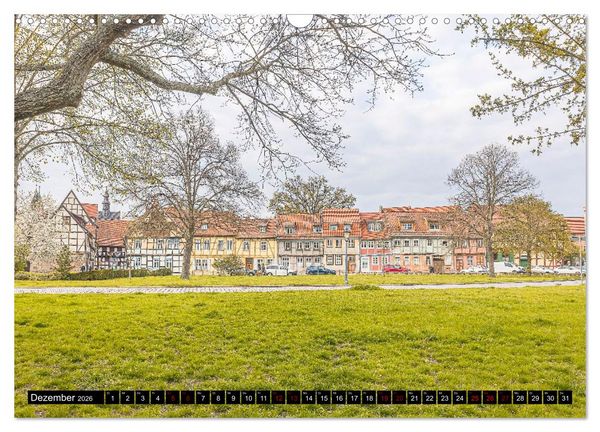 Produktbild: Farbenfrohe H&auml;user, Wohnen in Europa (Wandkalender 2026 DIN A3 quer), CALVENDO Monatskalender