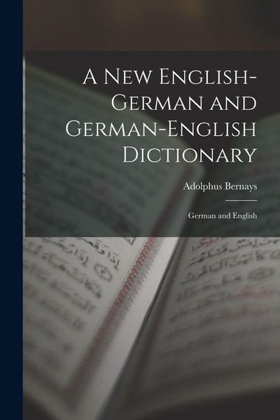 Produktbild: A New English-German and German-English Dictionary
