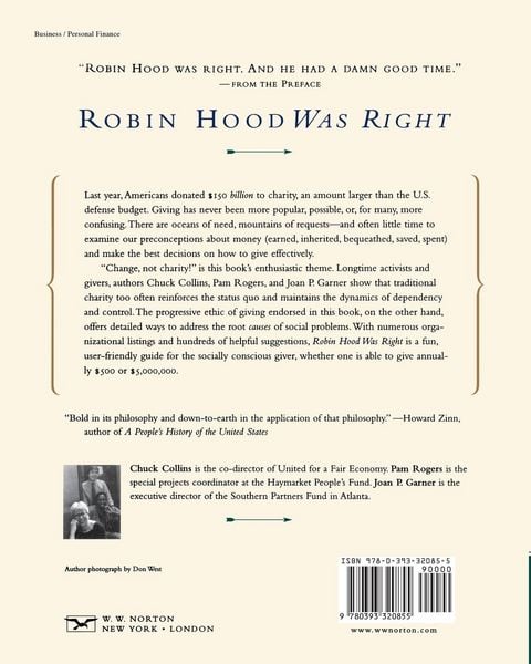 Produktbild: Robin Hood Was Right