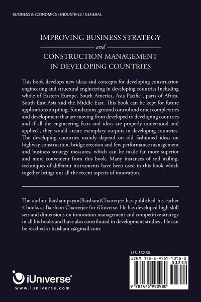 Produktbild: Improving Business Strategy and Construction Management in Developing Countries