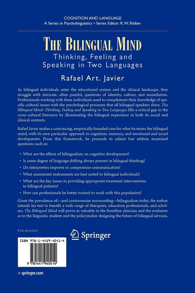 Produktbild: The Bilingual Mind