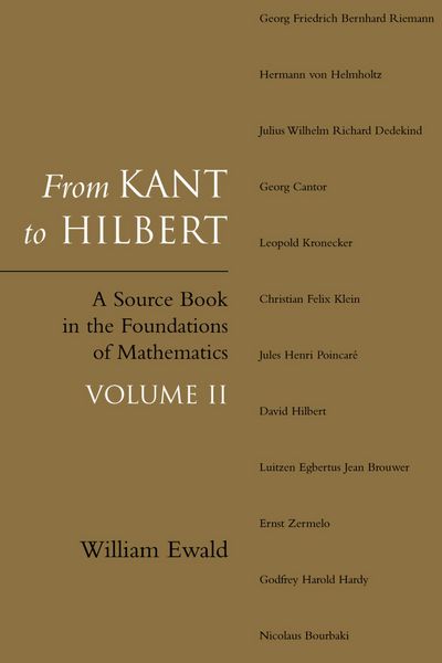 Produktbild: From Kant to Hilbert Volume 2