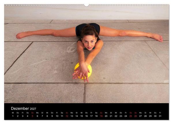 Produktbild: Rhythmische Sportgymnastik (hochwertiger Premium Wandkalender 2027 DIN A2 quer), Kunstdruck in Hochglanz