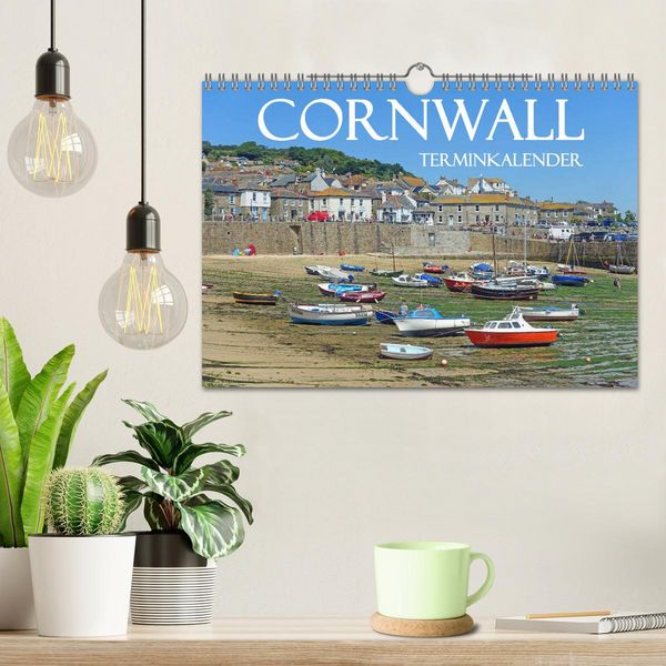 Produktbild: Cornwall. Terminkalender (Wandkalender 2026 DIN A4 quer), CALVENDO Monatskalender