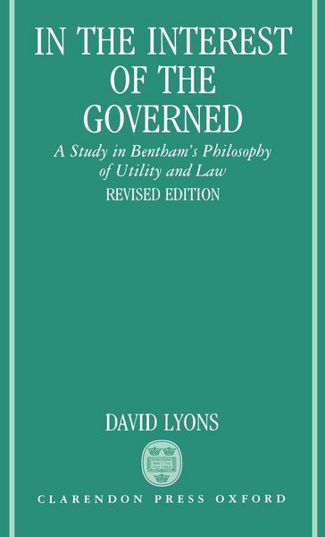 Produktbild: In the Interest of the Governed