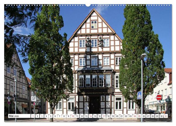 Produktbild: BURGDORFER ANSICHTEN (hochwertiger Premium Wandkalender 2026 DIN A2 quer), Kunstdruck in Hochglanz