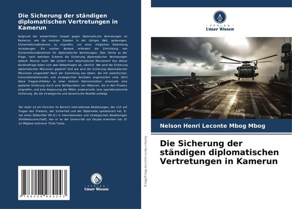 Produktbild: Die Sicherung der st&auml;ndigen diplomatischen Vertretungen in Kamerun
