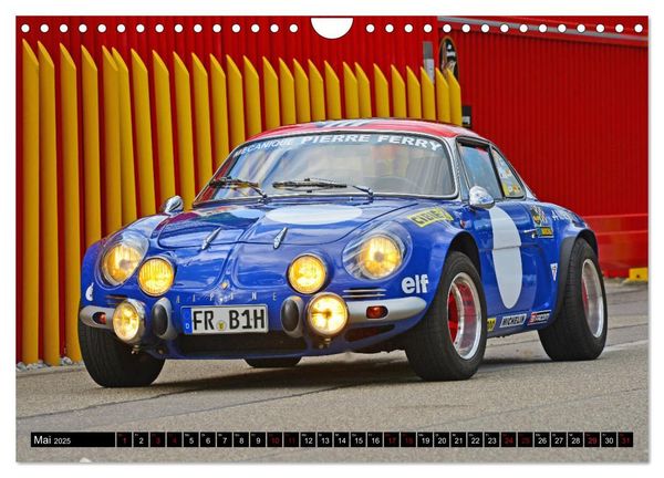 Produktbild: Renault Alpine A110 (Wandkalender 2025 DIN A4 quer), CALVENDO Monatskalender
