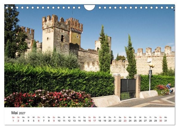 Produktbild: Gardasee - Die sch&ouml;nsten Momente am Gardasee (Wandkalender 2027 DIN A4 quer), CALVENDO Monatskalender