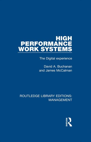 Produktbild: High Performance Work Systems