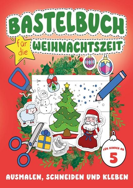 Produktbild: Bastelbuch f&uuml;r die Weihnachtszeit