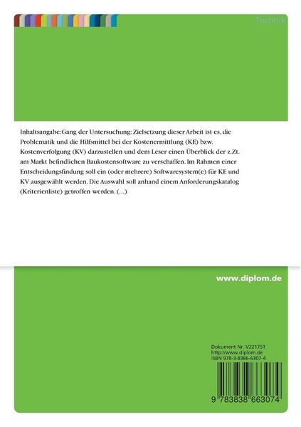 Produktbild: &Uuml;bersicht &uuml;ber die Software f&uuml;r Kostenmanagement und Auswahl eines Programms f&uuml;r spezifische Anwenderanforderungen