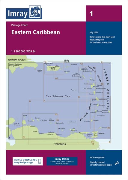 Produktbild: Chart 1 Eastern Caribbean