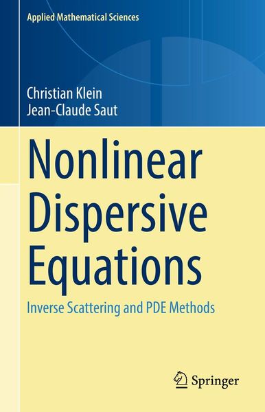 Produktbild: Nonlinear Dispersive Equations