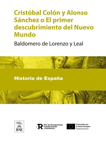 Produktbild: Crist&oacute;bal Col&oacute;n y Alonso S&aacute;nchez o El primer descubrimiento del Nuevo Mundo
