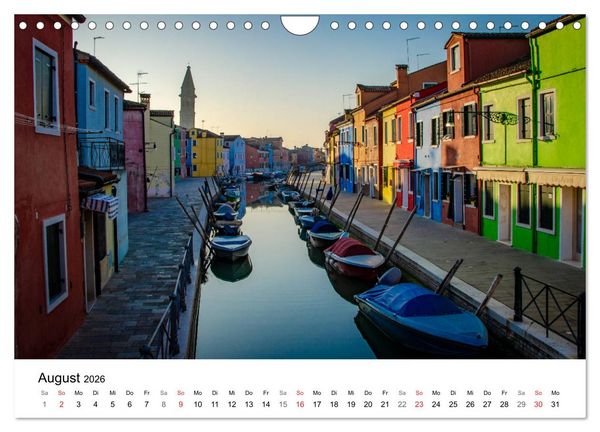 Produktbild: Venedig - Die sch&ouml;nsten Orte (Wandkalender 2026 DIN A4 quer), CALVENDO Monatskalender