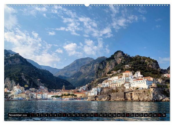 Produktbild: Amalfi Coast and Capri (High Quality Premium Wall Calendar 2026 DIN A2 landscape),CALVENDO 12 Month Wall Calendar
