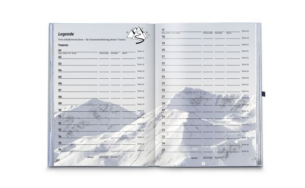 Produktbild: KOMPASS Winter & Skitourenbuch