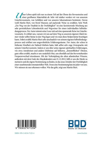 Produktbild: Ein Weg von der Dualit&auml;t in die Dreifaltigkeit