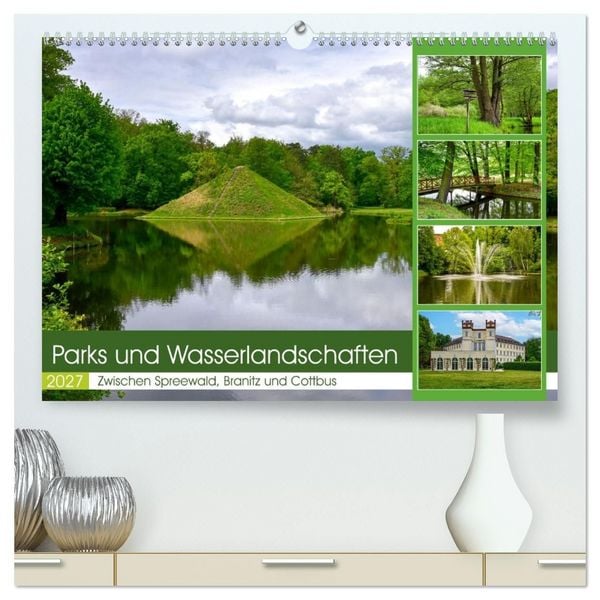 Produktbild: Parks und Wasserlandschaften (hochwertiger Premium Wandkalender 2027 DIN A2 quer), Kunstdruck in Hochglanz