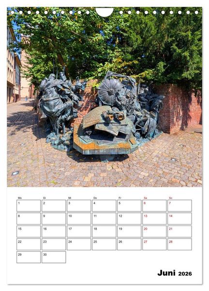 Produktbild: K&ouml;ln und D&uuml;sseldorf - Stadtmomente am Rhein (Wandkalender 2026 DIN A4 hoch), CALVENDO Monatskalender