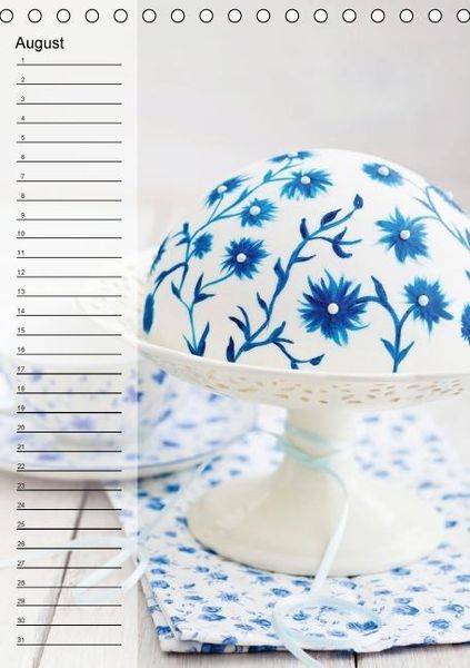 Produktbild: Geb&auml;ck-Couture K&uuml;chenplaner (Tischkalender immerw&auml;hrend DIN A5 hoch)