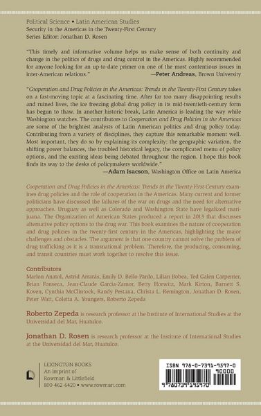 Produktbild: Cooperation and Drug Policies in the Americas
