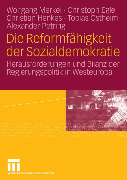 Produktbild: Die Reformf&auml;higkeit der Sozialdemokratie