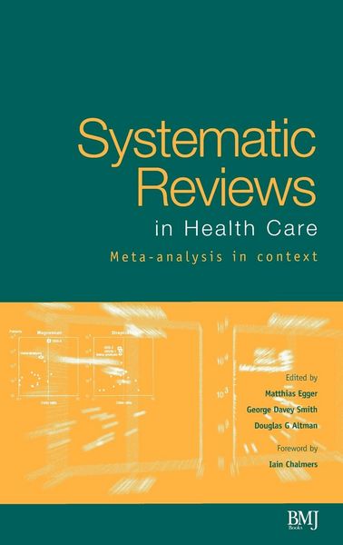Produktbild: Systematic Reviews in Health Care