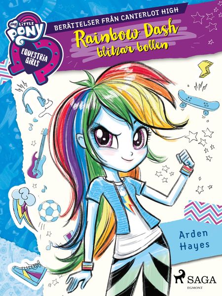 Produktbild: Equestria Girls - Rainbow Dash blitzar bollen