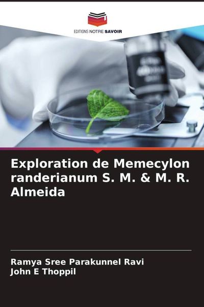 Produktbild: Exploration de Memecylon randerianum S. M. & M. R. Almeida